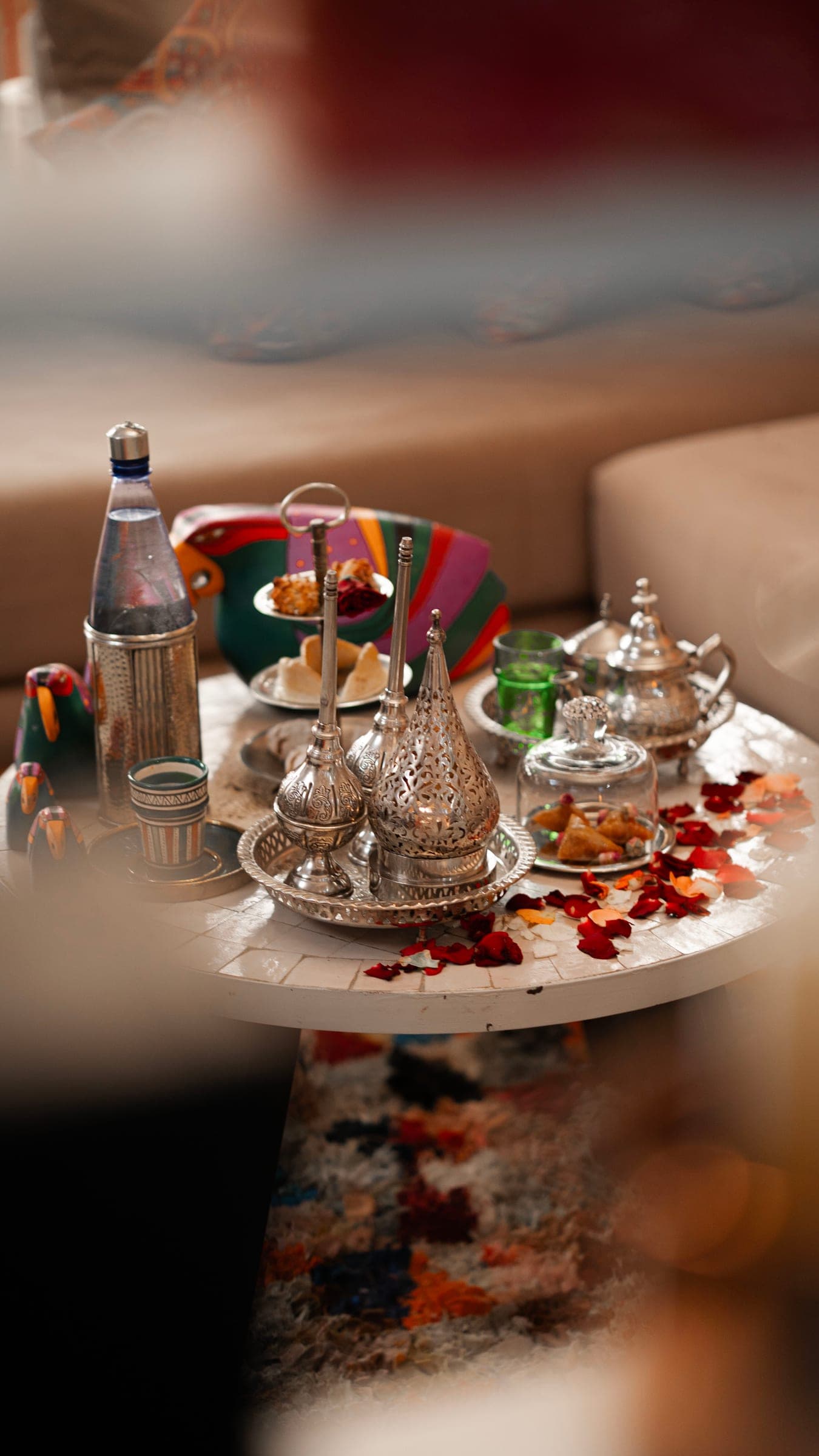 Mint tea service